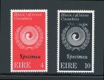 Stamp of Ireland » 1950-Date Commemoratives 1971 Racial Discrimination mint nh set of two, overprinted