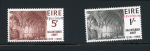 Stamp of Ireland » 1950-Date Commemoratives 1966 Ballintubber Abbey mint nh set of two, overprinted
