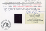 Stamp of Austria » Local Issues Austria Österreich 1945 Lokalausgabe Losenstein