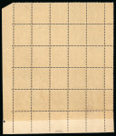 Stamp of France » Émissions à partir de 1900 1903, exceptionnel panneau de 25 exemplaires neufs**