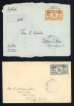 Stamp of New Hebrides New Hebrides 1927 group of four covers and a front