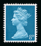 Stamp of Great Britain » Queen Elizabeth II GB 1971 Harrison & Son colour trials collection of Machins including nine 8d colour trials, six 2s and three 1s6d