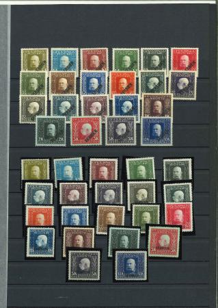 Stamp of Austria » Field Post Serbia Serbia Austrian Occupation, 1914-1916, the two complete