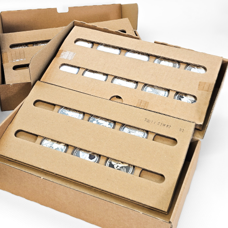Germany 1998-2014, selection of 10 Euro silver Gedenkmünze in 4 boxes. In total 78 coins