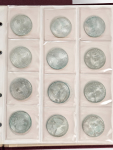 Germany 1951-1980, collection in album, mostly silver coins, incl. 24 German Gedenkmünze.