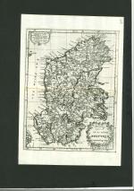 Stamp of Ireland » Historical Documents Map of Ireland: c1680 "Le Royaume d'Irlande divisée en ses grandes provinces" by Nicolas Sanson d'Abbevile. Published by Paris c. 1680 in French. Uncoloured, a fine and clear impression. Approx 205 mm x 267mm.