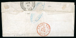 Stamp of France » Présidence de 1852 1852, belle lettre de Novembre 1853 pour la Belgique