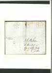 Stamp of Ireland » Postal History (Arranged alphabetically by County) Down - Receiving Houses: 1832-49 Selection of fourteen covers and two part covers, all mounted on album pages, showing an array of receivers including italic Annalong/Kilkeel in blue (2), Ashfield R.H./Dromore also in bl