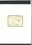 Stamp of Ireland » Pre-Stamp Postal History » Early Period - 1657-1784 1710 Entire written in Flemish from Cork and addressed to Monsieur Moentach, Marchand à Bruges, in Belgium, showing bottom left manuscript "Post PD 10d" and further "6", plus small linear CORK in black, also 1732 entire 