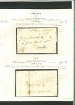 Stamp of Ireland » Pre-Stamp Postal History » Local Post Period - 1773-1840 1811 Entire sent locally within Dublin to Lower Ormond Quay and showing 2-line red “GEN.L-Py P OFFICE 1P Y- PAID” (General Penny Post 1 Penny Paid of the Dublin Penny Post) in red, being the Type L over 1, plus similar c