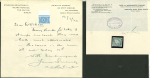 Stamp of Ireland » Definitives 1923 SE wmk 3d, 4d, 5d, 6d, 10d and 1s, all affixed to separate letters from the Stamping Branch, Dublin Castle on the relevant day of issue, all the stamps except for the 1s value are marginal and affixed in the margin,