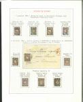 Stamp of Poland 1860, Coat of Arms n°1, eleven used stamps (including