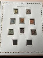 Stamp of Colonies françaises » Monaco 1885-1959, dans un bel album Princesse, collection