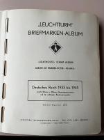 Stamp of Germany » Germany Collections and Large Lots 1928-1945, in a Leuchtturm album, Germany mint and used c