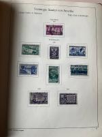 Stamp of United States » Collections 1851-1984, in a Kabe album, mint and used collection