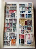Stamp of Poland » Collections 1935-1995, in a  large stockbook, very extensive mint