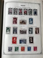 Stamp of France » Collections 1849-1967, dans une très belle reliure Yvert standard