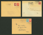 Stamp of France » Libération Lyon : 1944, lot de sept lettres, cartes et entiers