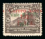 Stamp of Nicaragua Air Post: 1929-36 The Maxwell exhibition collection of mint airmails written up and presented on pages in a binder