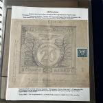 Stamp of Paraguay 1931 Air Issue group of 8 original drawings by Carlos Rochall of the accepted designs