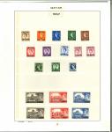 Stamp of Qatar 1957-71 complete mint n.h. collection on pages incl. the 1957 Castle types