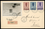Stamp of Aerophilately » Balloon Mail 1932 Piccard and Cosyns Second Expedition flight to the Stratosphere, so called "Kipfer-cover"