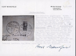 Stamp of Germany » German Empire 1901 Vineta provisional bisect (right side) on wrapper with first day of usage 10.7.01 Marine Schiffspost No.1 cancel