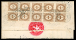 Stamp of Czechoslovakia Czechoslovakia Collection: PRAGUE Postage due cover collection with over 170 covers
