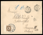 Stamp of Czechoslovakia Czechoslovakia Collection: PRAGUE Postage due cover collection with over 170 covers