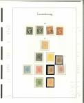 Stamp of Luxembourg 1852-1941 comprehensive collection on Lighthouse pages, very nearly complete