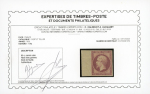 Stamp of France » Empire 1853-1862 1853, Napoléon III 80cts carmin clair YT n° 17Aa neuf *, superbe