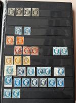 Stamp of France » Collections France et Colonies Françaises : 1849-1960, dans un classeur exceptionnelle accumulation de