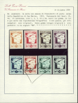 Stamp of Aerophilately » Airmails San Marino 1943 Anniversary of Fascism unissued mint n.h. set of 8