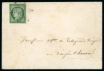 Stamp of France » Type Cérès de 1849-1850 1849, jolie lettre du 26/04/1853 pour Talleyrand-Périgord affra
