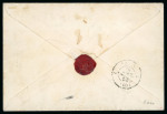 Stamp of France » Type Cérès de 1849-1850 1849, jolie lettre du 26/04/1853 pour Talleyrand-Périgord affra