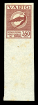 Stamp of Brazil » Airmails 1931 "VARIG" airmail stamps depicting Icarus, group of 4 proofs