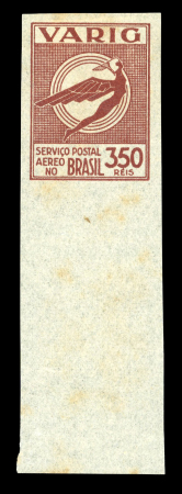 Stamp of Brazil » Airmails 1931 "VARIG" airmail stamps depicting Icarus, group of 4 proofs