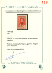 Stamp of France » Libération VIRE (Calvados) : n°21C série Célébrités complète (612/617)