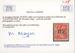 Stamp of France » Libération VALENCIENNES (Nord) : Iris 2fr,3fr et 4fr surchargés