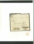Stamp of Ireland » Postal History (Arranged alphabetically by County) Donegal – Ballyshannon: 1783-1840 Twelve folded covers mounted on album pages, showing large linear town marking B.SHANNON, BALLYSHANNON/101 mileage in red on four covers, BALLYSHANNON/PENNY POST in both black, blue and