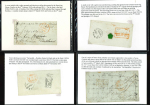 Stamp of India » Postal History 1845-48 correspondence from an Officer in India to his mother in Forres, Scotland 
