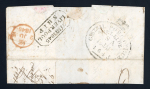 Stamp of India » Postal History Maritime Mail India Letter handstamp covers from Australia