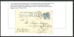 Stamp of India » Postal History Postal Stationery 1870-90 Soldiers' And Seaman's Envelopes