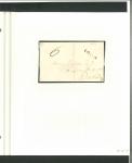 Stamp of Ireland » Postal History (Arranged alphabetically by County) Roscommon - Boyle: 1799-1844 Attractive group of fourteen covers or part covers mounted on 10 album pages, showing an array of postal markings including linear with serif BOYLE (3) all in black, "N0.1" hs of Boyle in bla