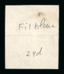 Stamp of Switzerland / Schweiz » Sitzende Helvetia Ungezähnt » 1856-57 Berner Druck (III) 1858, 15 Rp. rot, 3. Berner Druckperiode