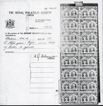 Stamp of Rhodesia 1910-13 1/2d apple-green perforation 15 pl. II in mint block of 4