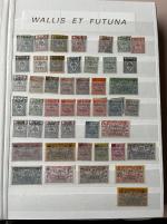 Stamp of Colonies françaises » Wallis et Futuna 1920-2011, dans un gros classeur très belle collection