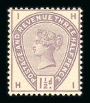 Stamp of Great Britain » 1855-1900 Surface Printed » 1883-84 Lilac & Green Issue 1883-84 ‘lilac and green' 1 ½d. purple on buff, HI,