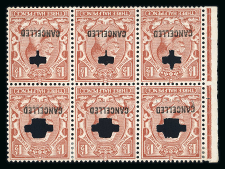 Stamp of Great Britain » King George V » 1924-36 Issues Booklet Panes: 1924-26 wmk upright 1 ½d. booklet pane,