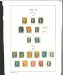 Stamp of France » Collections 1849-1900, belle collection de classiques neufs **/*/(*)/obl